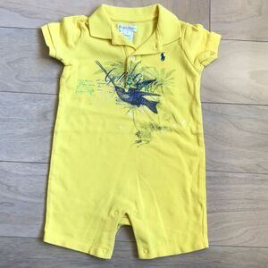 Ralph Lauren Boys Polo Onesie 9 Months